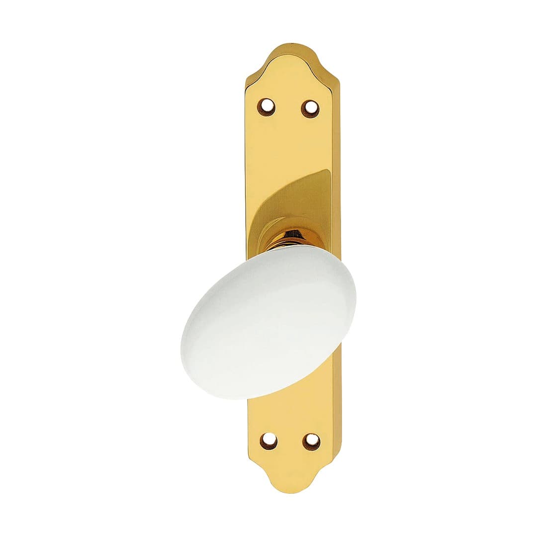 Linea Calì Flavia – Πόμολο Παραθύρου – Window handle – Painted polished brass (685 CR OL)