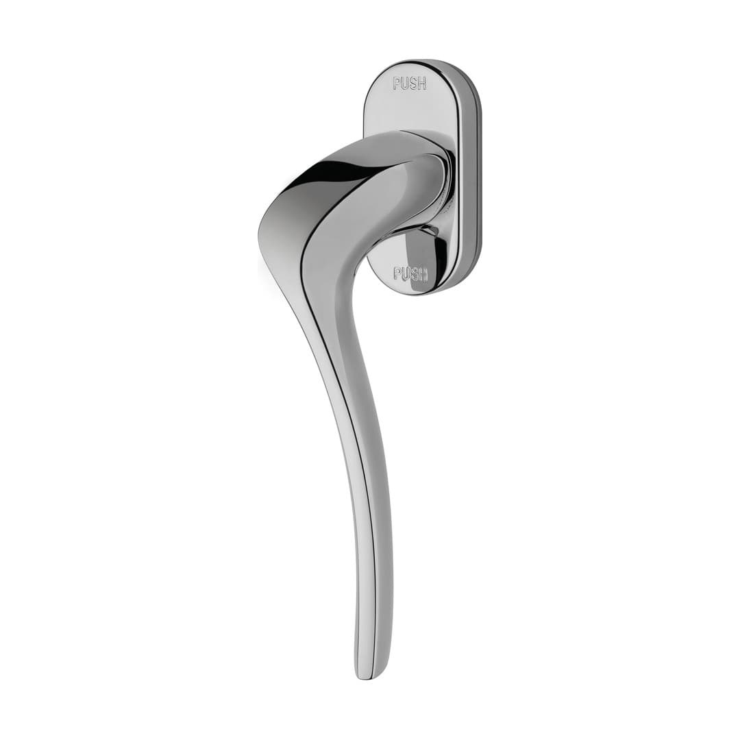 Linea Calì Ibis – Πόμολο Παραθύρου – Window handle with DK SmartBlock movement – Polished chrome (691 SK CR)