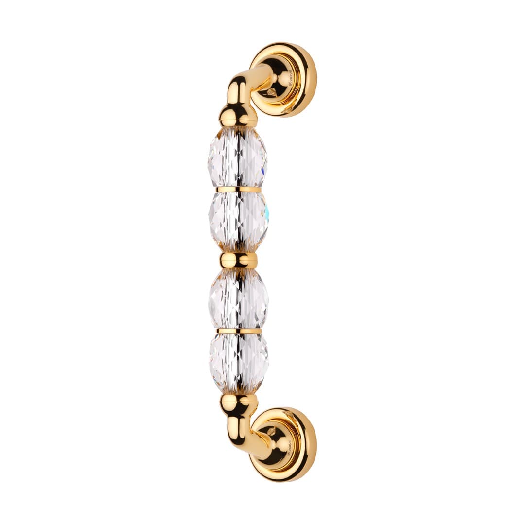 Linea Calì Crystal – Λαβή Εξώπορτας – 500 mm – Gold plated (830 MN 500 103 OZ)