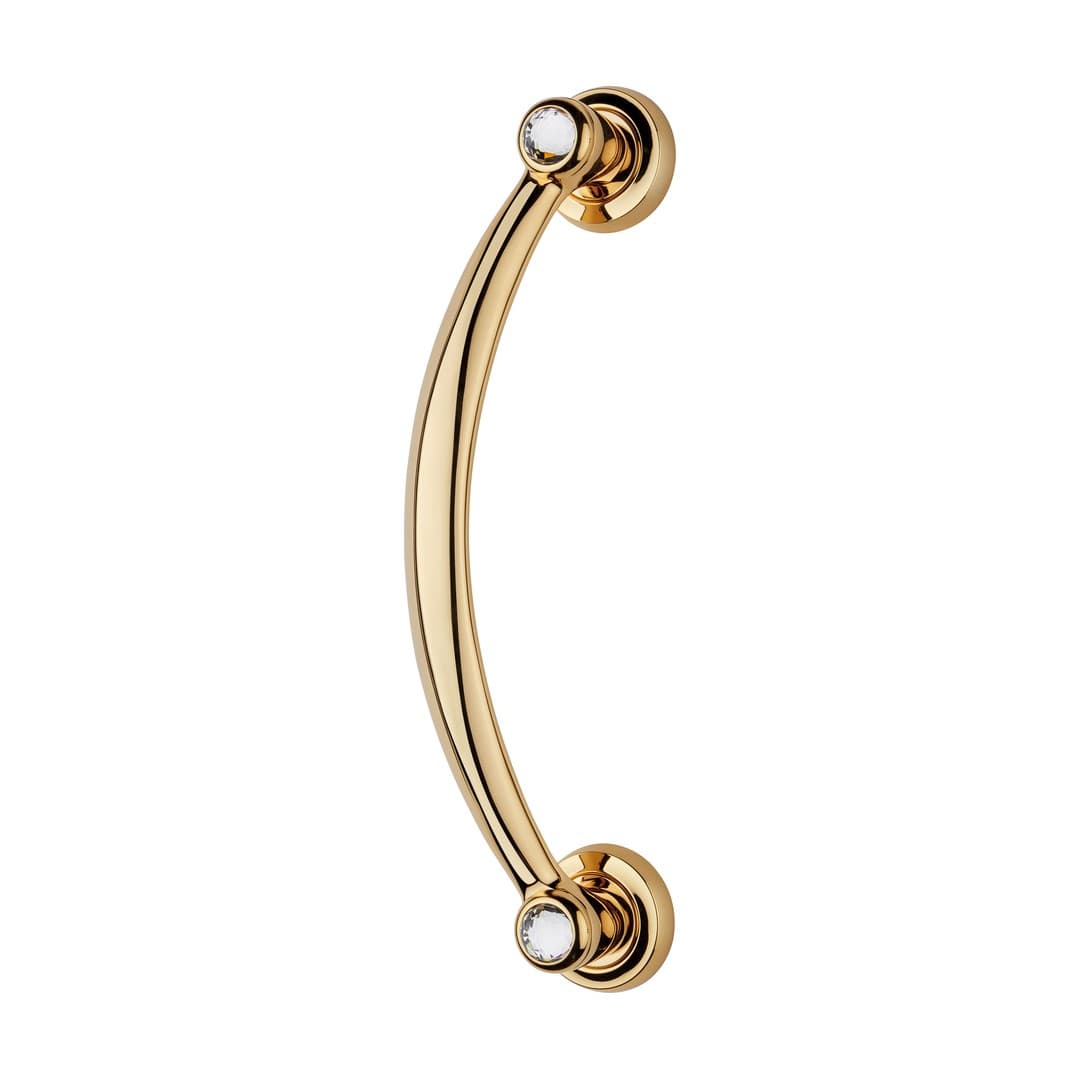Linea Calì Elika Crystal – Λαβή Εξώπορτας – Gold plated (991 MN 275 108 OZ)