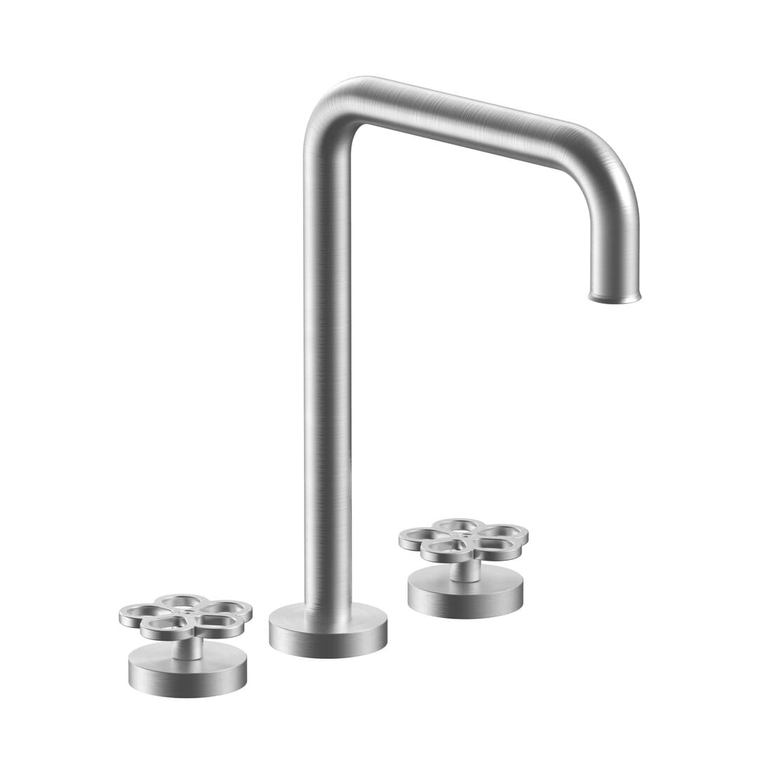 Fantini AW/PIPE – Μπαταρία Νιπτήρα – Brushed Stainless Steel (2093T407WO9)