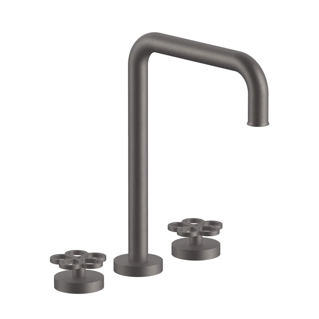 Fantini AW/PIPE – Μπαταρία Νιπτήρα – Matt Gun Metal PVD (20P5T407WO9)