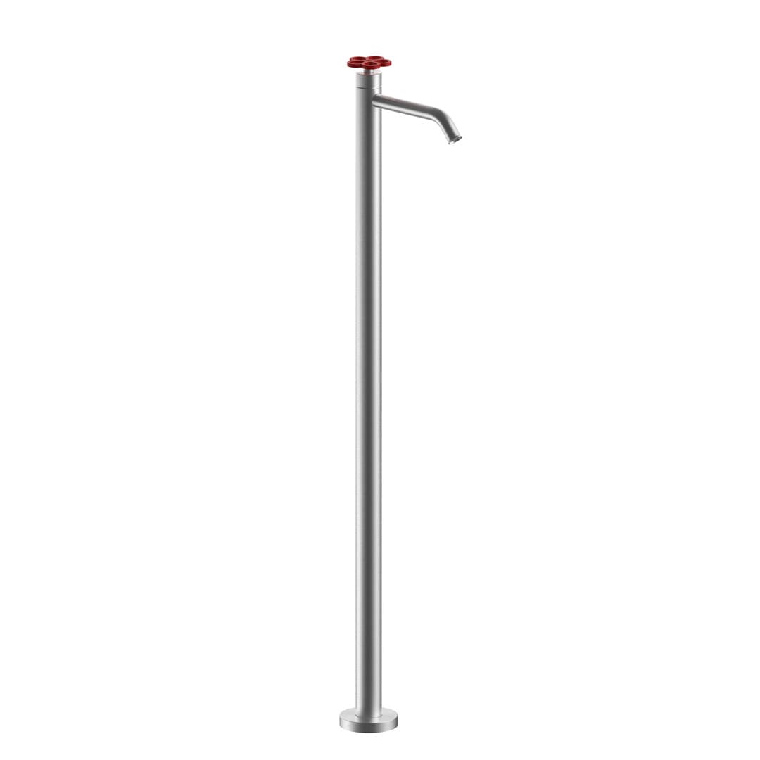 Fantini AW/PIPE – Σετ Μπαταρίας Εντοιχισμού – Brushed Stainless Steel (2093T536BO919003336A)