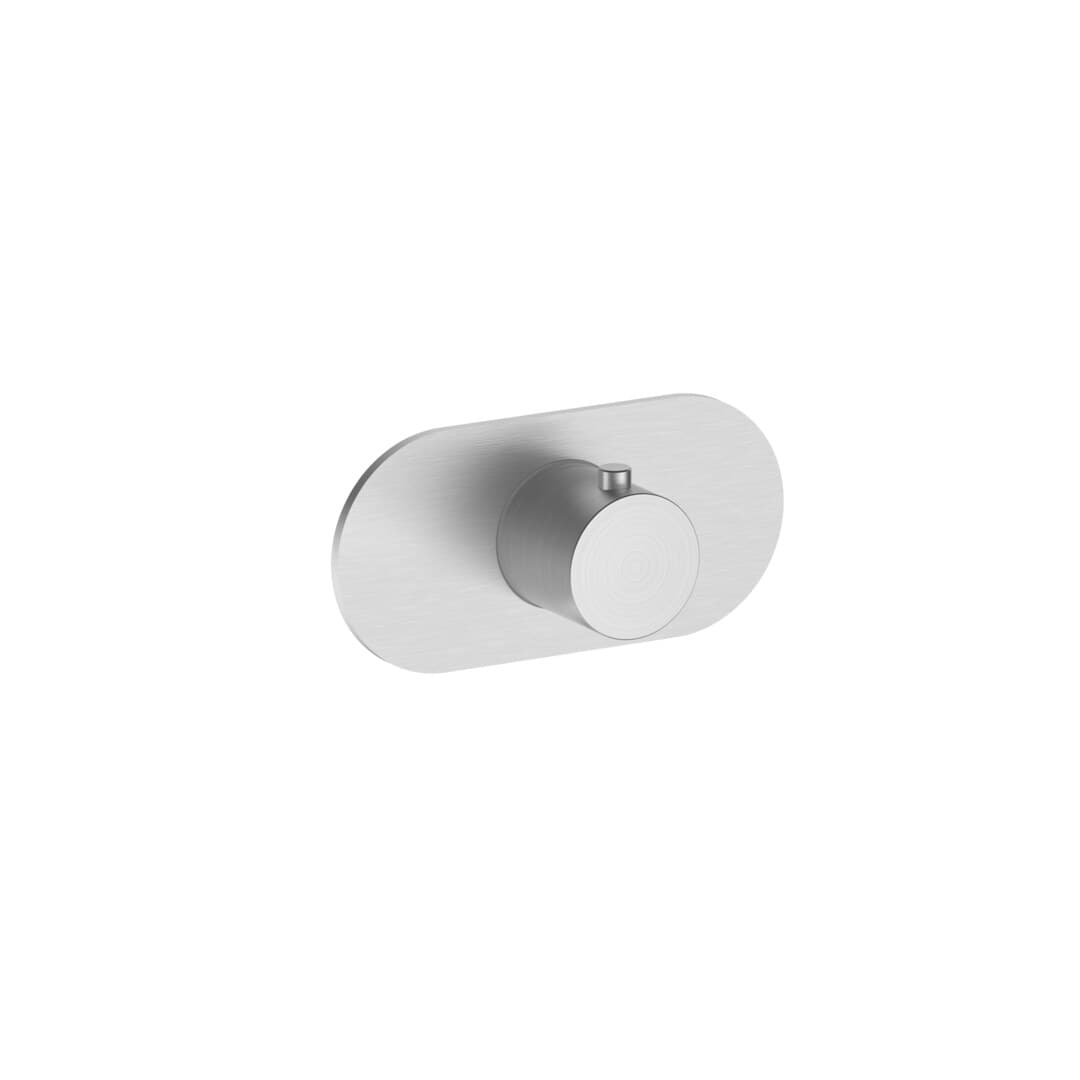 Fantini AW/PIPE – Σετ Μπαταρίας Εντοιχισμού – Brushed Stainless Steel (2093T700B1900D400A)