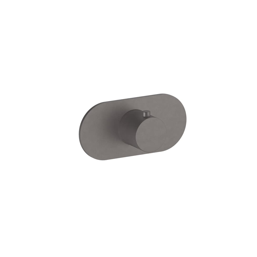 Fantini AW/PIPE – Σετ Μπαταρίας Εντοιχισμού – Matt Gun Metal PVD (20P5T700B1900D400A)