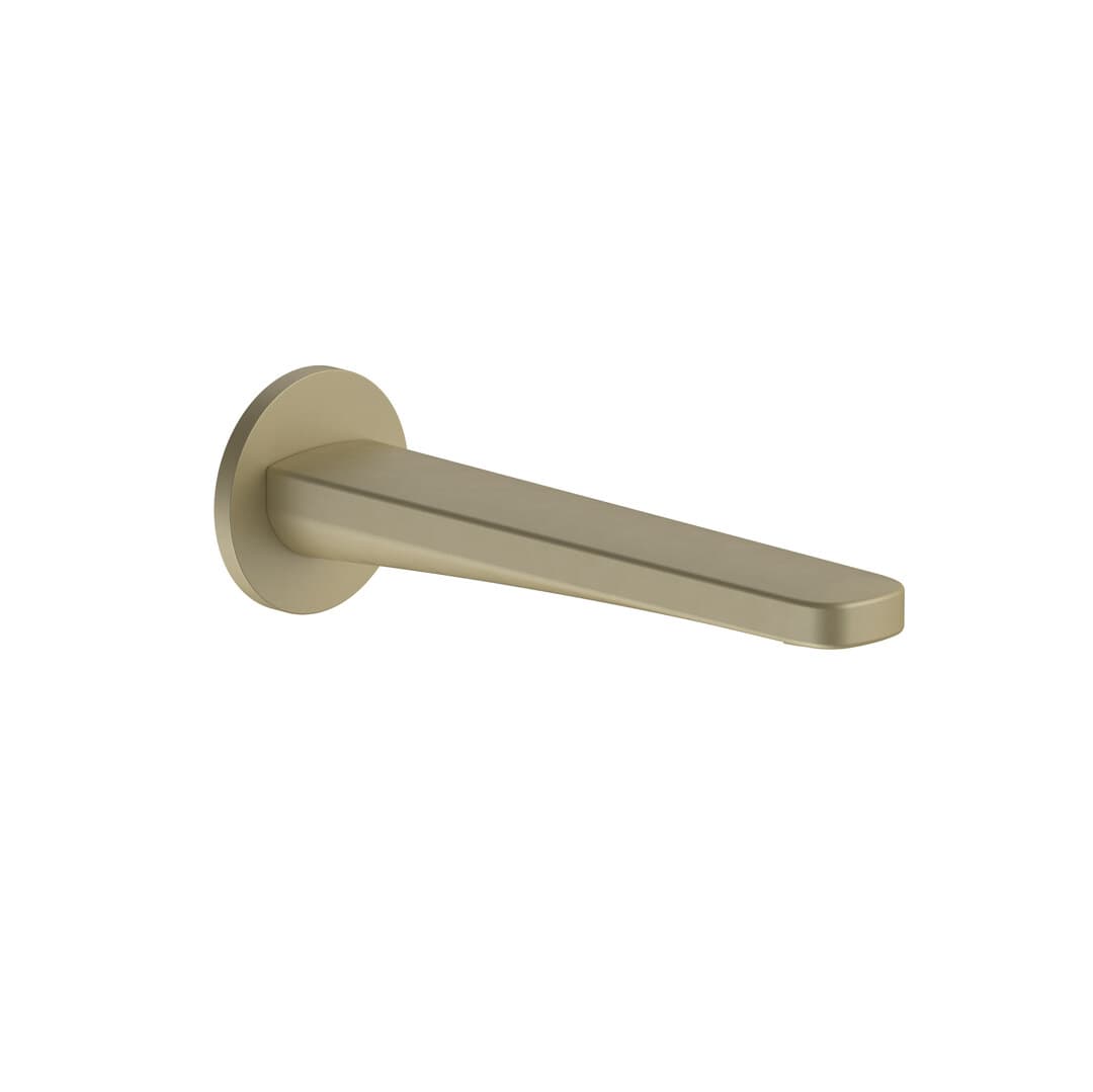 Fantini Lamé – Μπαταρία Μπανιέρας Τοίχου – Matt British Gold PVD (24P6M041)