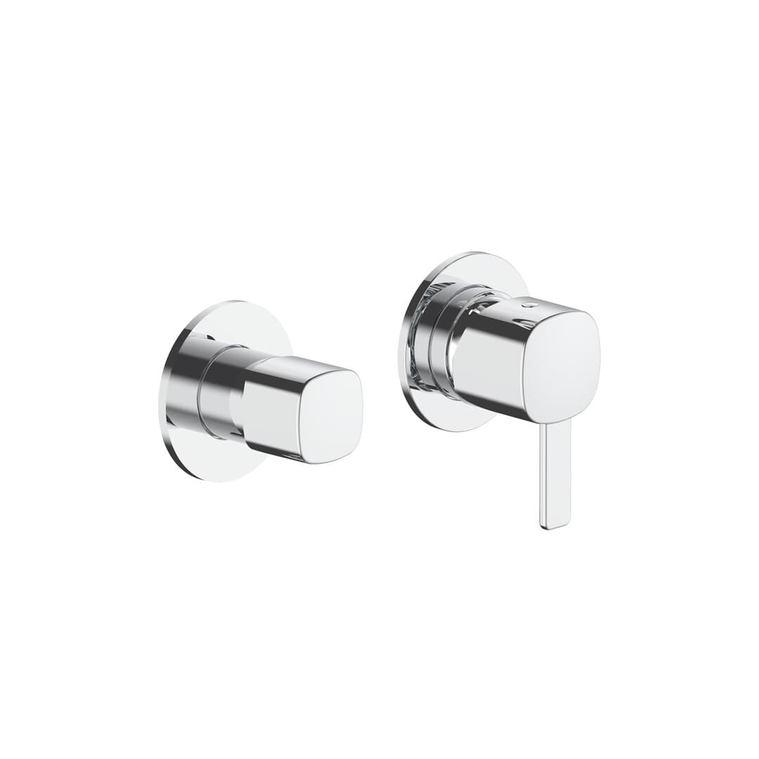Fantini Lamé – Σετ Μπαταρίας Εντοιχισμού – Chrome (2402M489B4400M687A)
