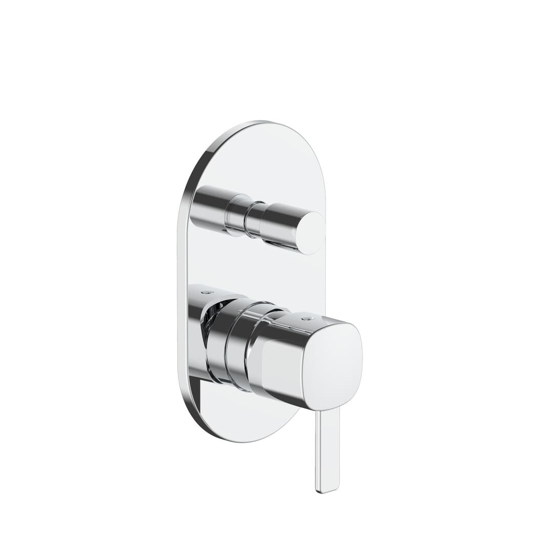 Fantini Lamé – Σετ Μπαταρίας Εντοιχισμού – Chrome (2402M822B4400M822A)