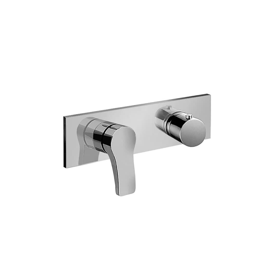 Fantini AL/23 – Σετ Μπαταρίας Εντοιχισμού – Chrome (2602B473B1900D373A)