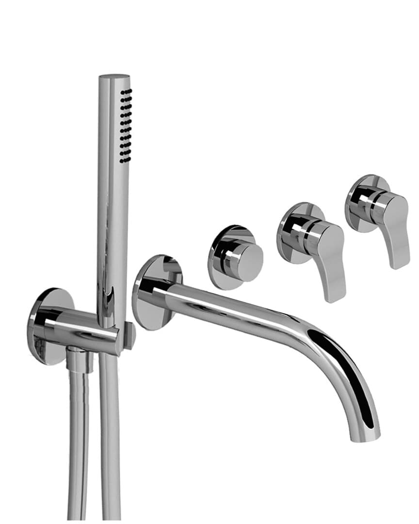 Fantini AL/23 – Μπαταρία Λουτρού – Chrome (2602B719B4400R019A)