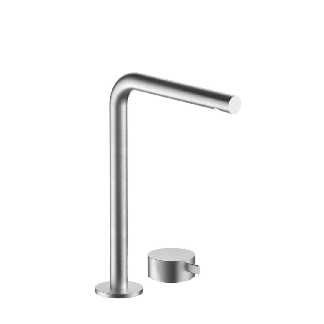 Fantini AF/21 – Μπαταρία Νιπτήρα – Brushed Stainless Steel (2793A107WF)
