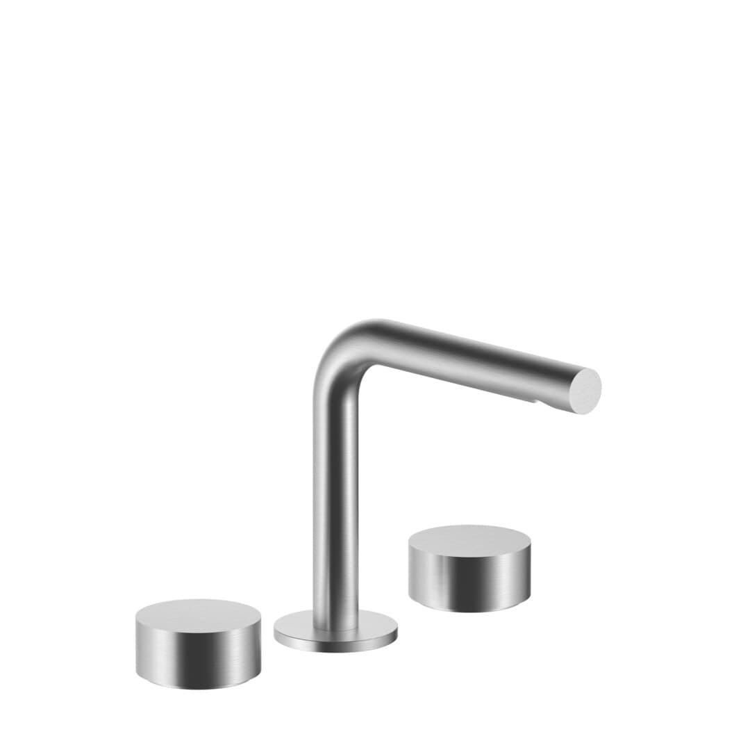 Fantini AF/21 – Μπαταρία Νιπτήρα – Brushed Stainless Steel (2793A204WF)