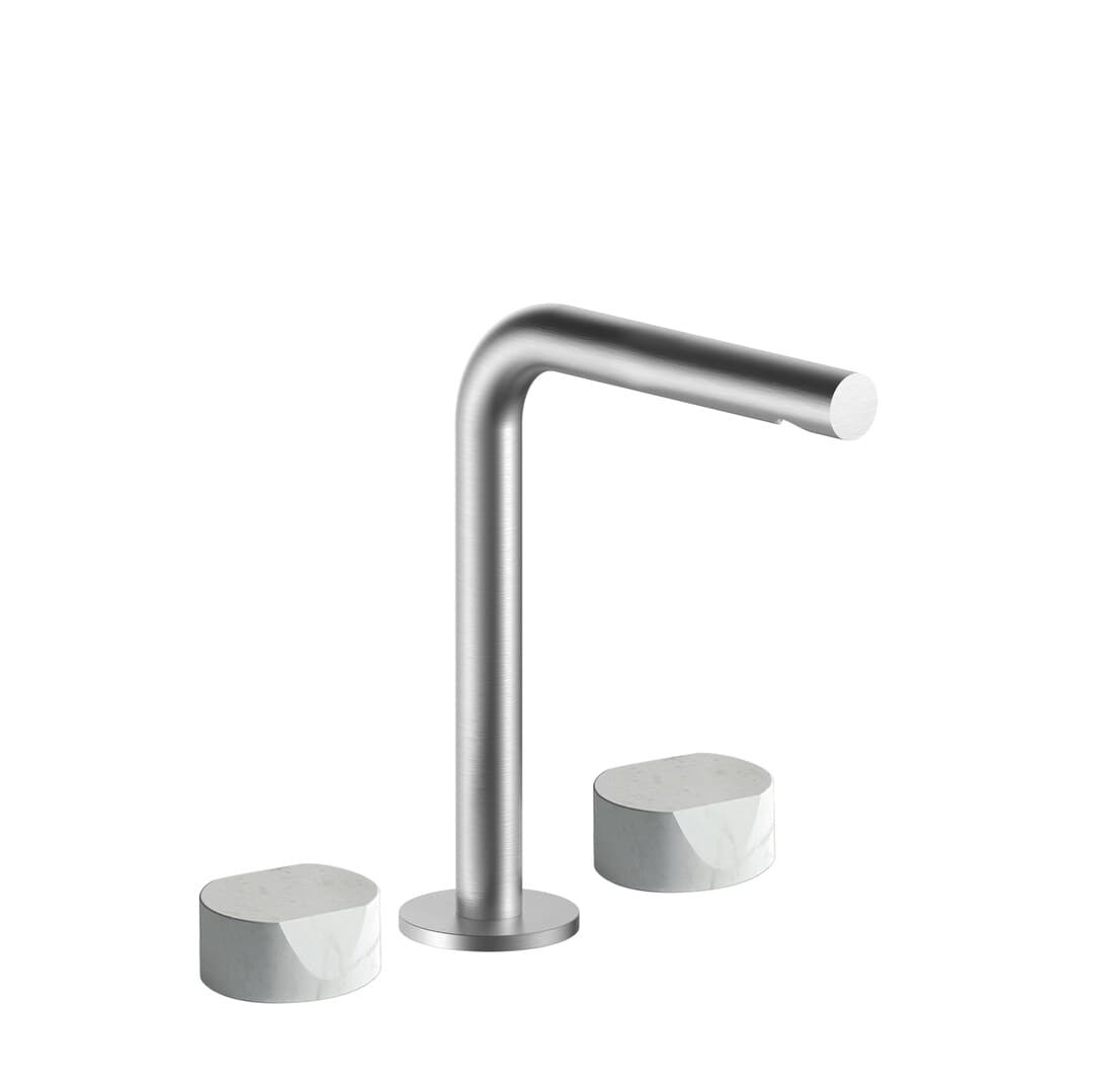 Fantini AF/21 – Μπαταρία Νιπτήρα – Brushed Stainless Steel (2793A206WFCX)