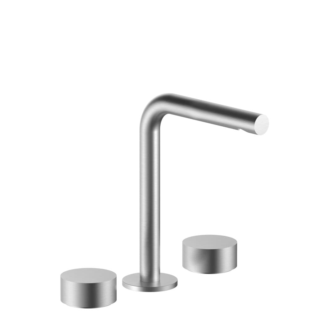 Fantini AF/21 – Μπαταρία Νιπτήρα – Brushed Stainless Steel (2793A206WF)
