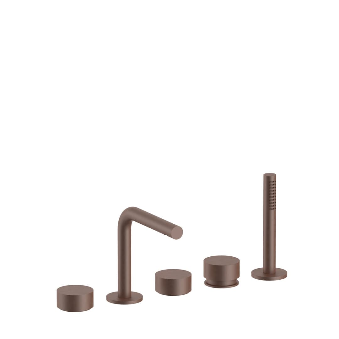 Fantini AF/21 – Μπαταρία Μπανιέρας Πάγκου – Matt Copper PVD (27P9A265)