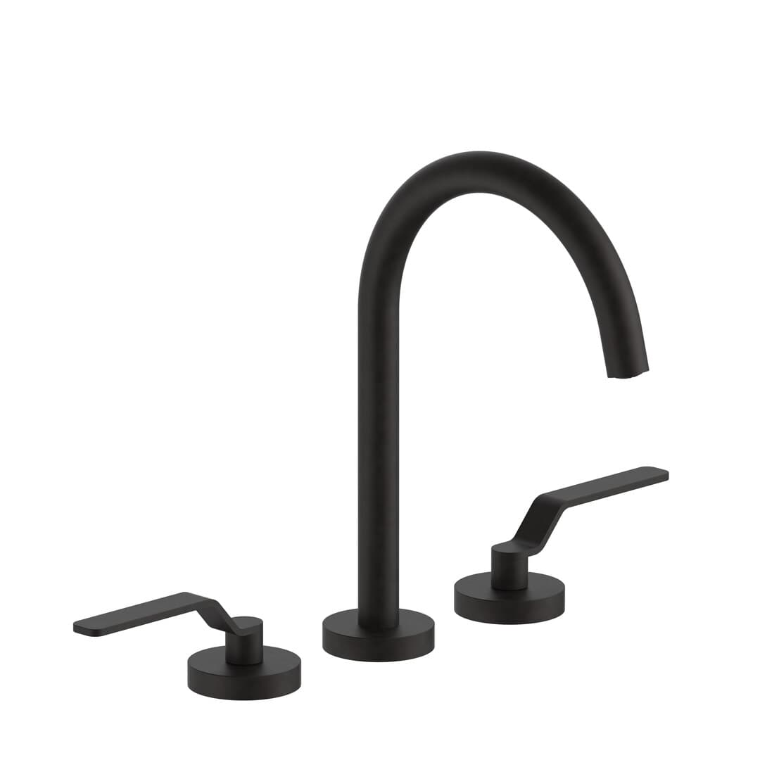 Fantini AL/GARDEN – Μπαταρία Νιπτήρα – Deep Black PVD (28S1Y407W)