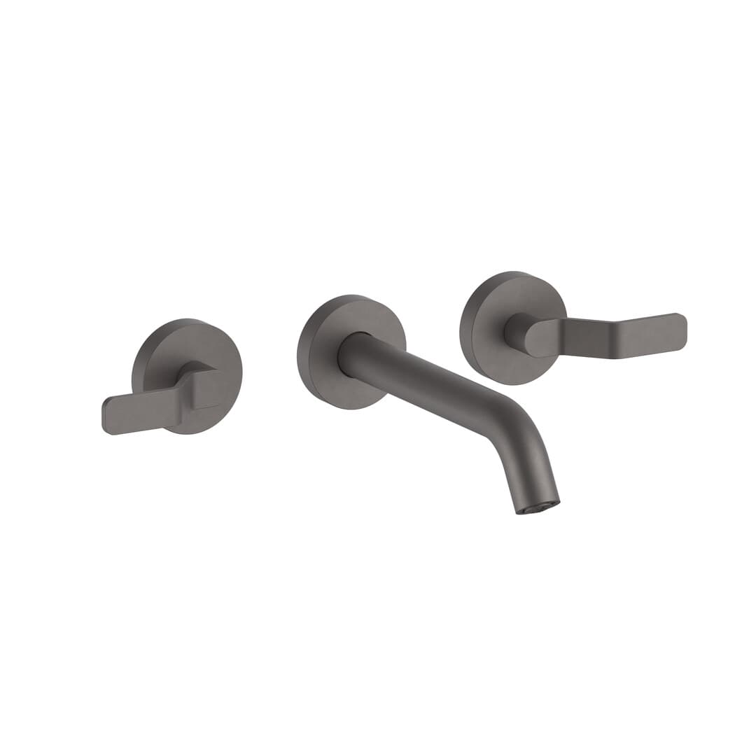 Fantini AL/GARDEN – Σετ Μπαταρίας Εντοιχισμού – Matt Gun Metal PVD (28P5Y413B4400R010A)