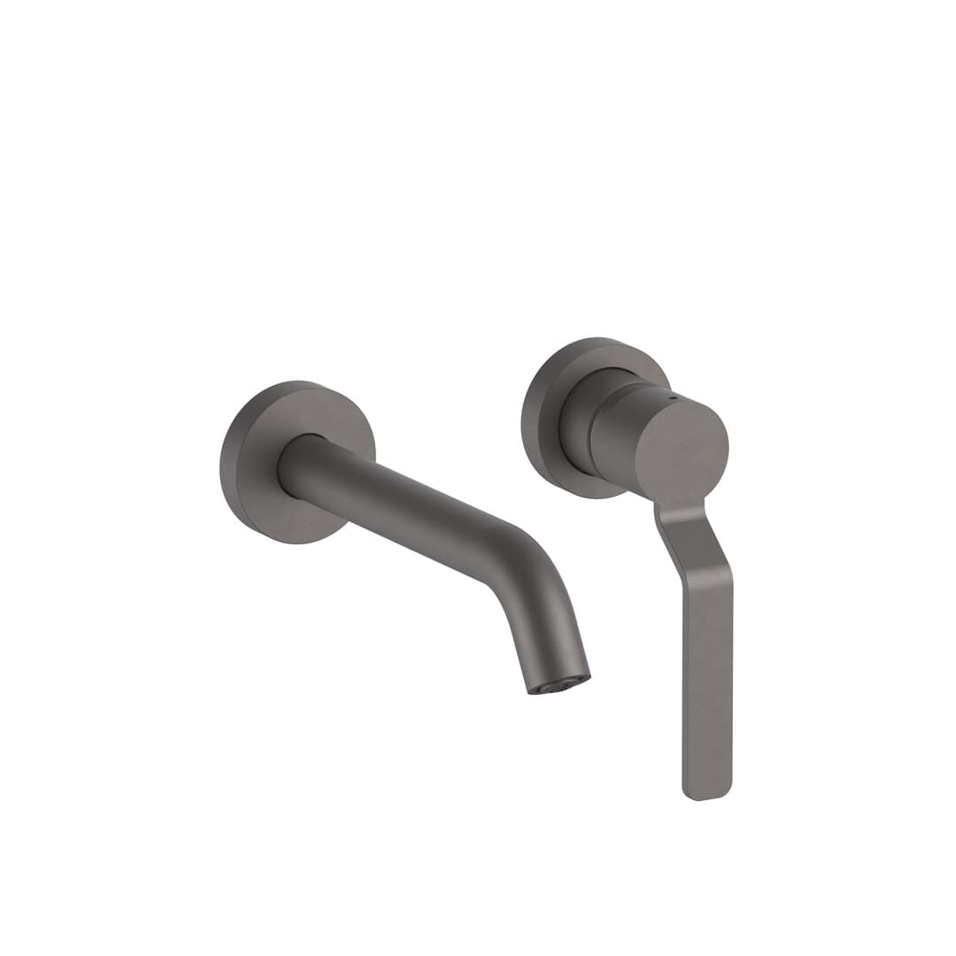 Fantini AL/GARDEN – Σετ Μπαταρίας Εντοιχισμού – Matt Gun Metal PVD (28P5Y513B4400M011A)