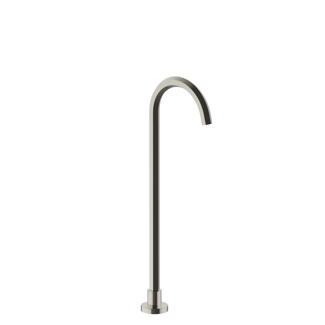 Fantini Venezia By Venini – Μπαταρία Μπανιέρας Δαπέδου – Polished Nickel PVD (29P18418)