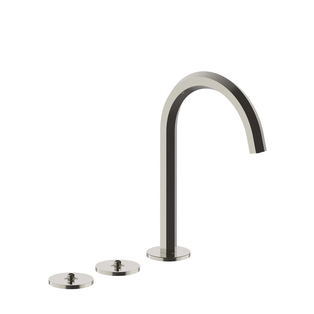 Fantini Venezia By Venini – Μπαταρία Νιπτήρα – Polished Nickel PVD (29P1S705SW)