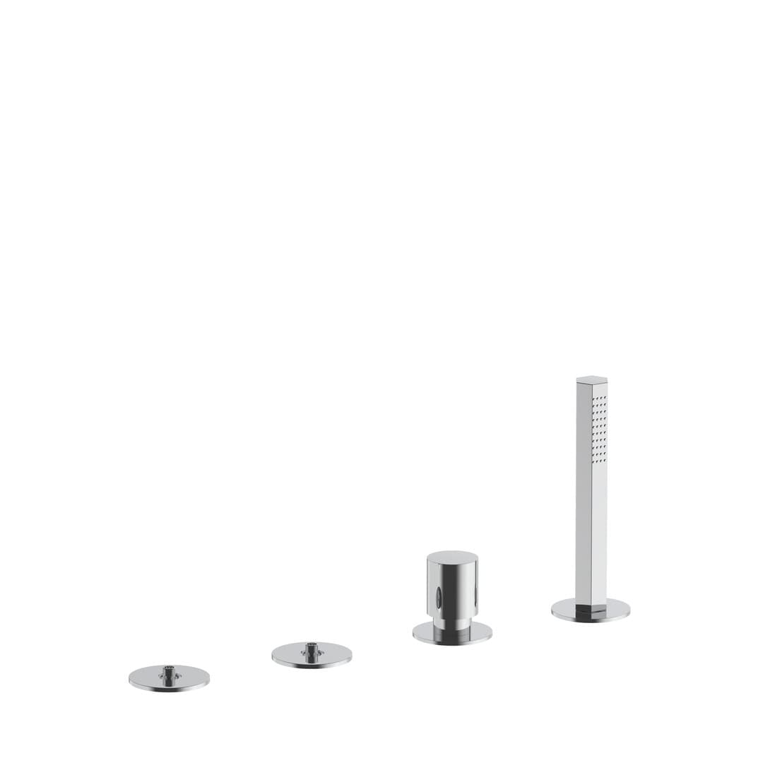 Fantini Venezia By Venini – Μπαταρία Λουτρού – Polished Nickel PVD (29P1S767S)