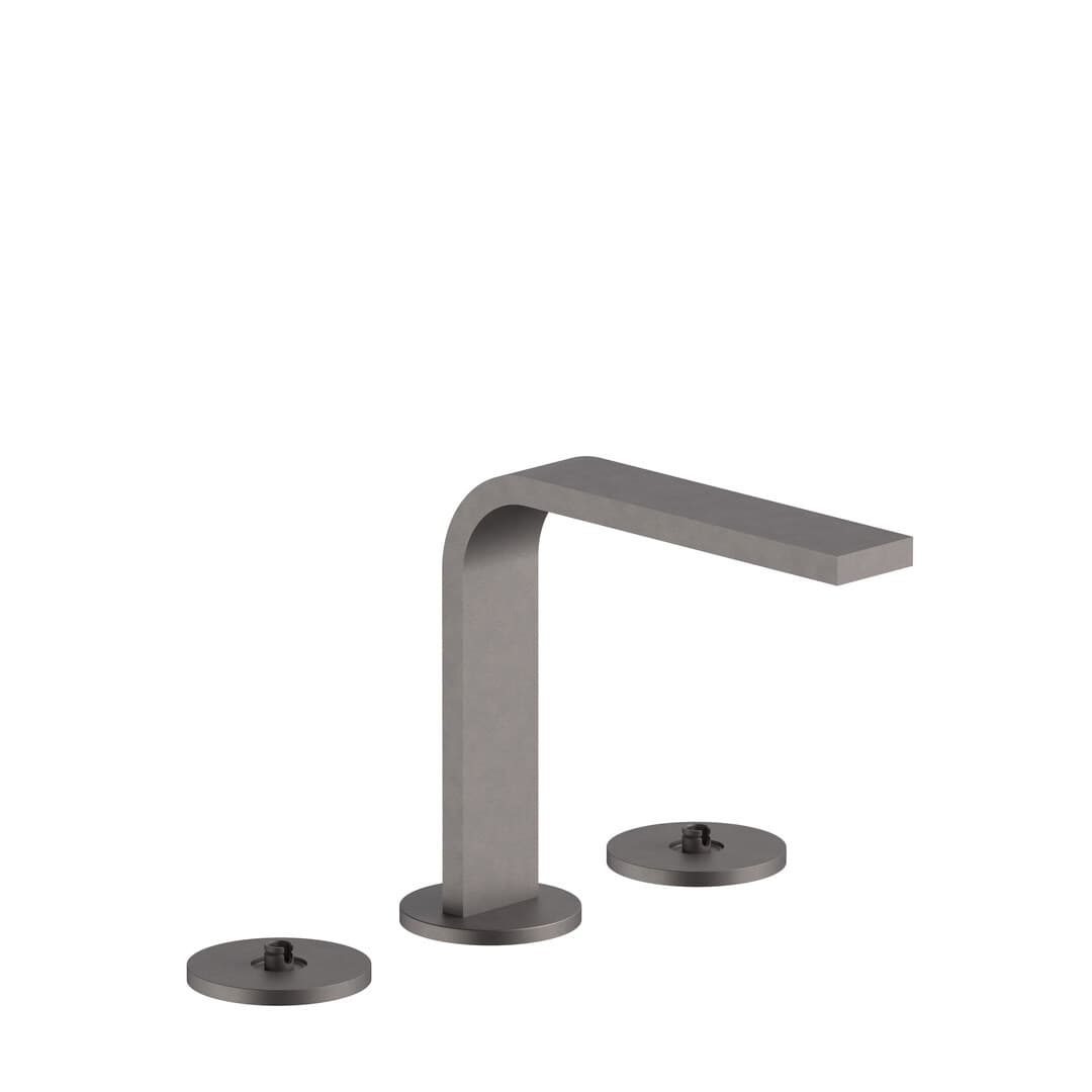 Fantini Venezia By Venini – Μπαταρία Νιπτήρα – Matt Gun Metal PVD (29P5S804S)