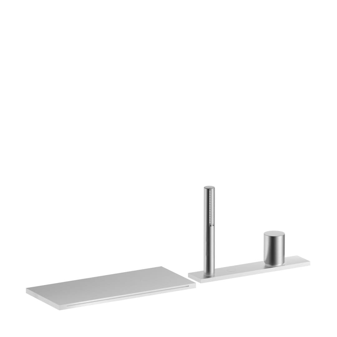 Fantini Milano – Μπαταρία Μπανιέρας Πάγκου – Brushed Stainless Steel (31933065)