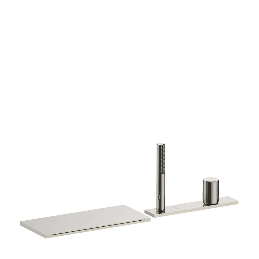 Fantini Milano – Μπαταρία Μπανιέρας Πάγκου – Polished Nickel PVD (31P13065)
