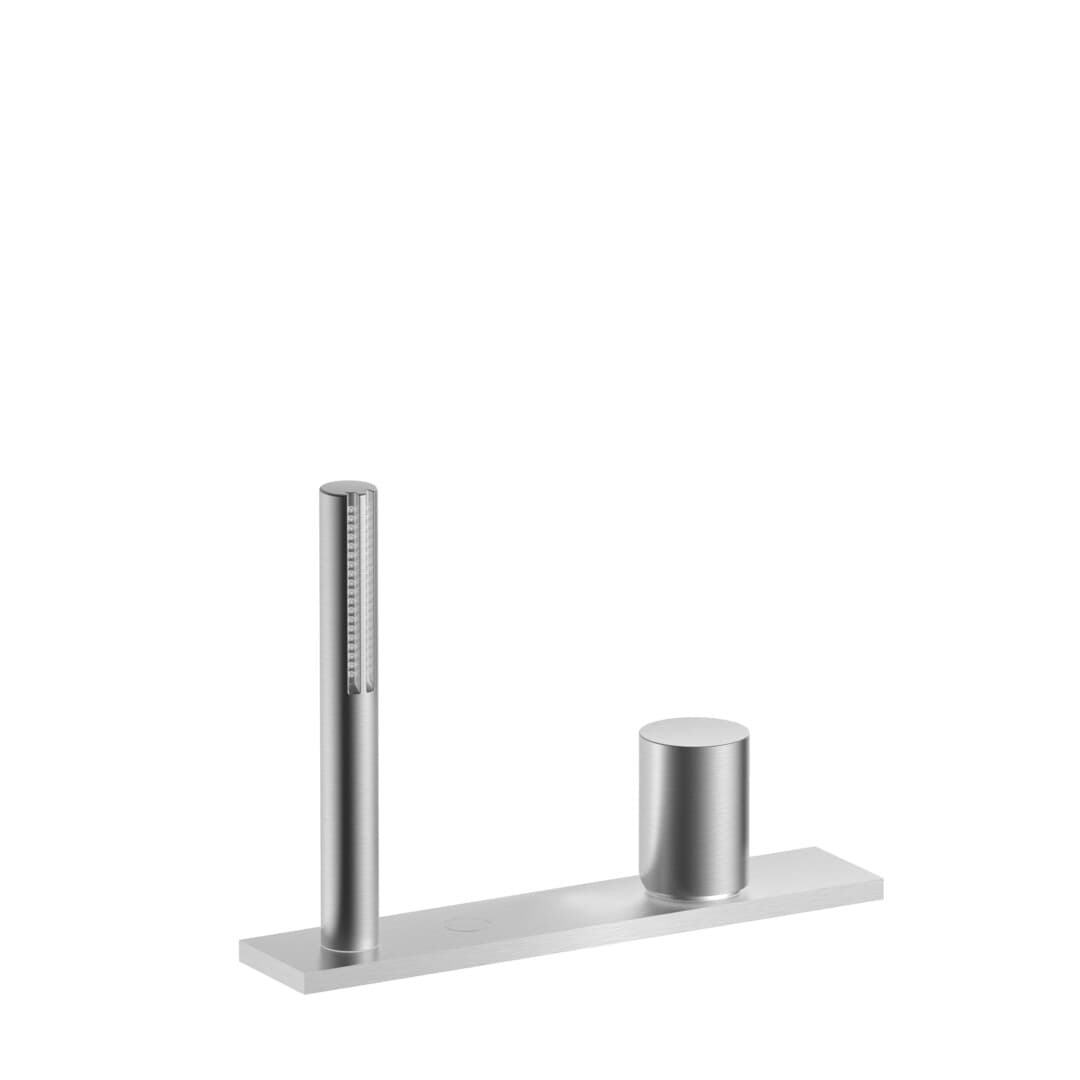 Fantini Milano – Μπαταρία Μπανιέρας Πάγκου – Brushed Stainless Steel (31933067)