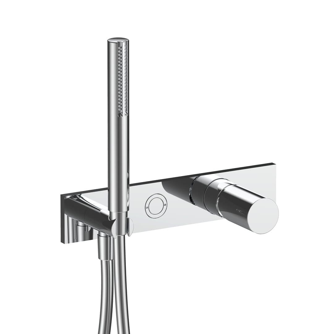 Fantini Milano – Σετ Μπαταρίας Εντοιχισμού – Chrome (31023084B19933084A)