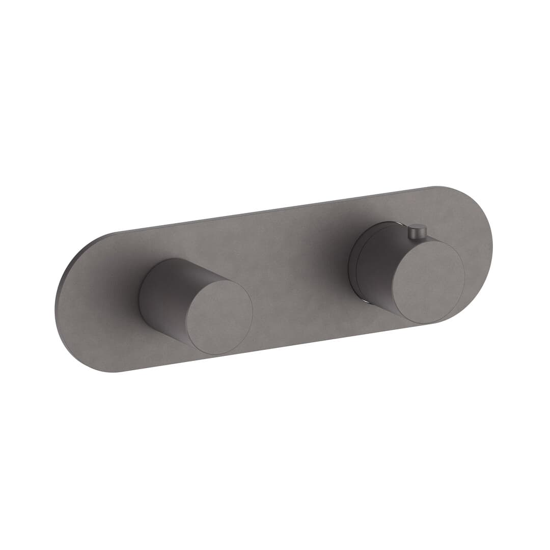 Fantini AA/27 – Σετ Μπαταρίας Εντοιχισμού – Matt Gun Metal PVD (33P5Y372B1900D372A)