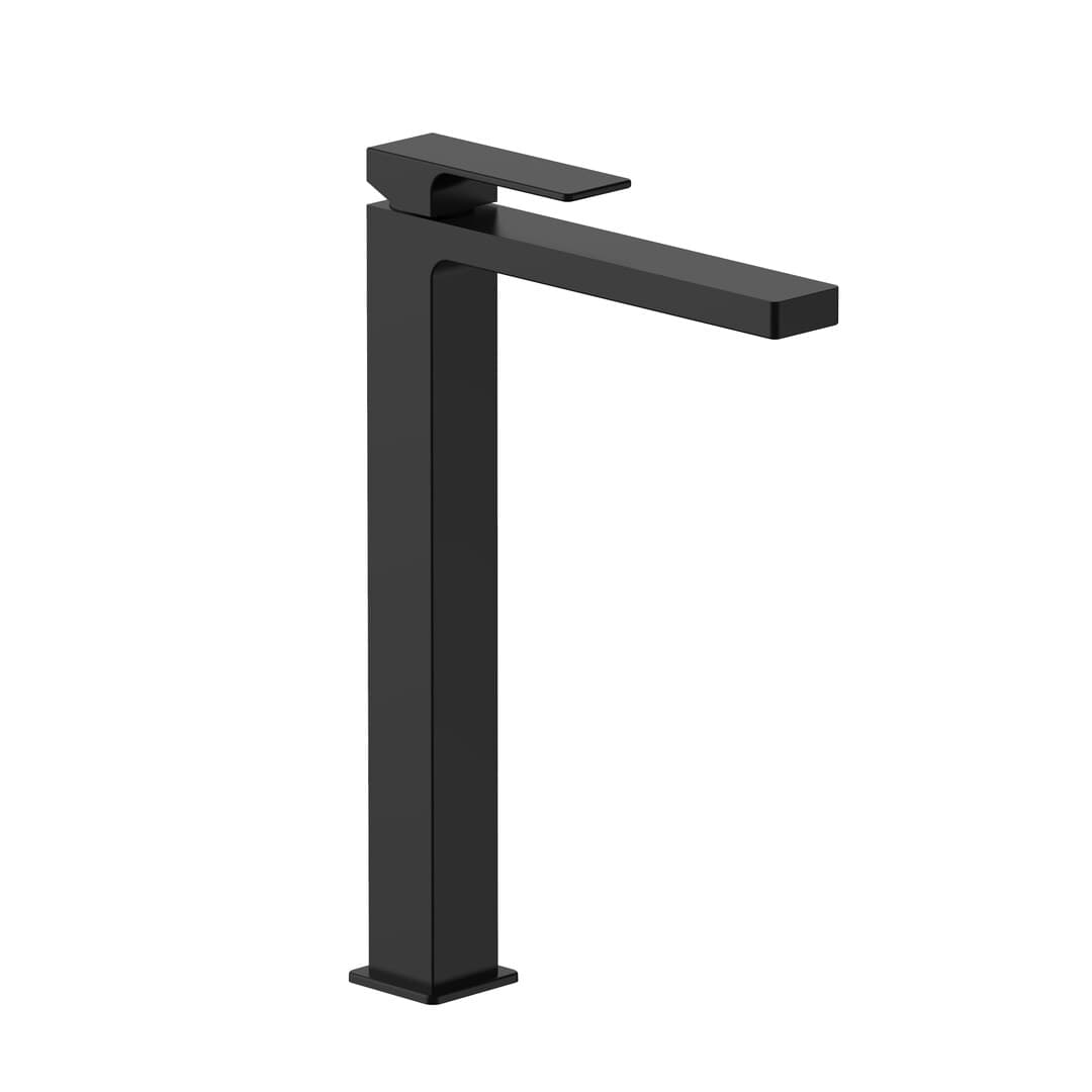 Fantini Mint – Μπαταρία Νιπτήρα Ψηλή – Matt Black (3413F006WF)