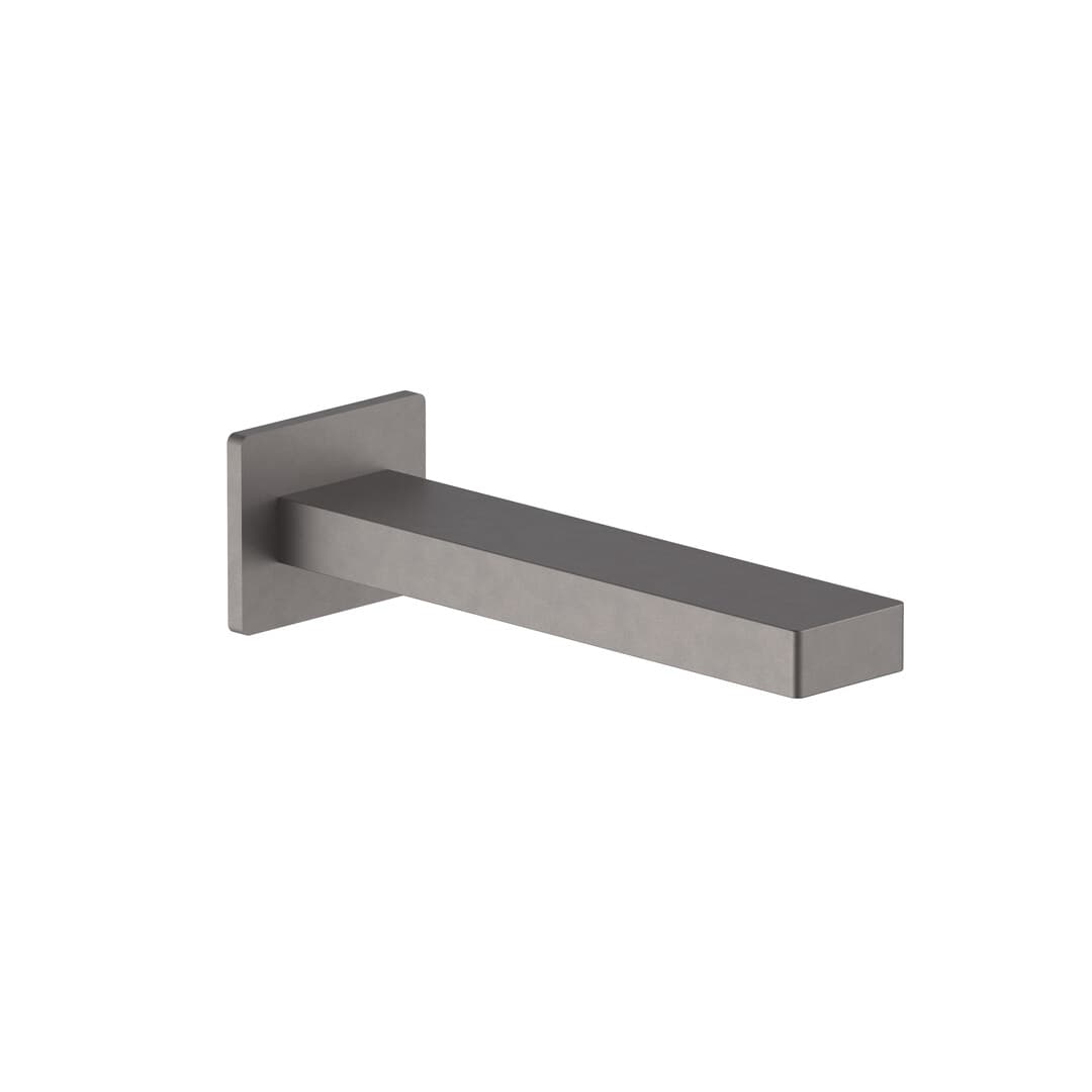 Fantini Mint – Στόμιο Μπανιέρας Τοίχου – Matt Gun Metal PVD (34P5F045)