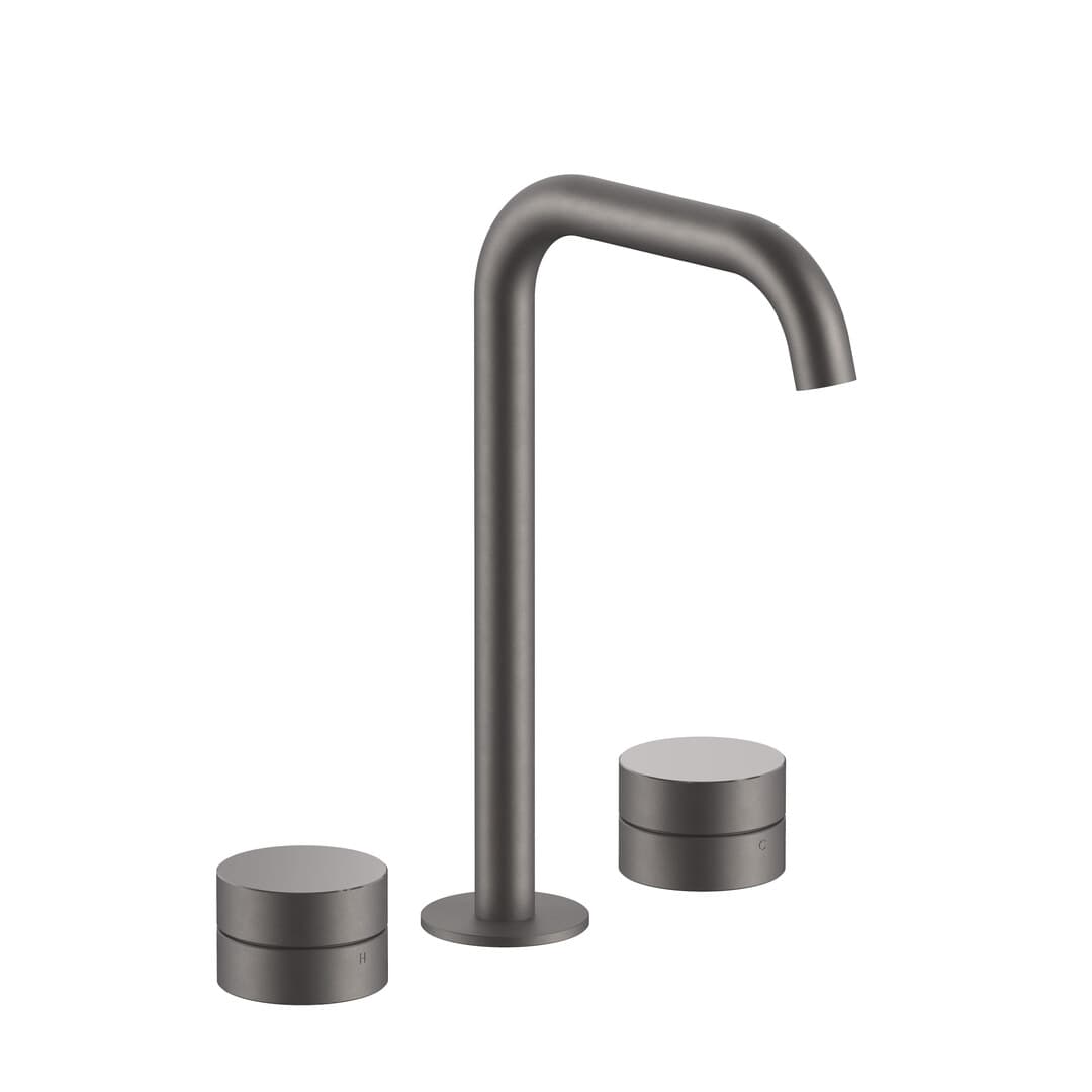 Fantini AC/ECLIPSE – Μπαταρία Νιπτήρα – Brushed Stainless Steel (4093L607W)