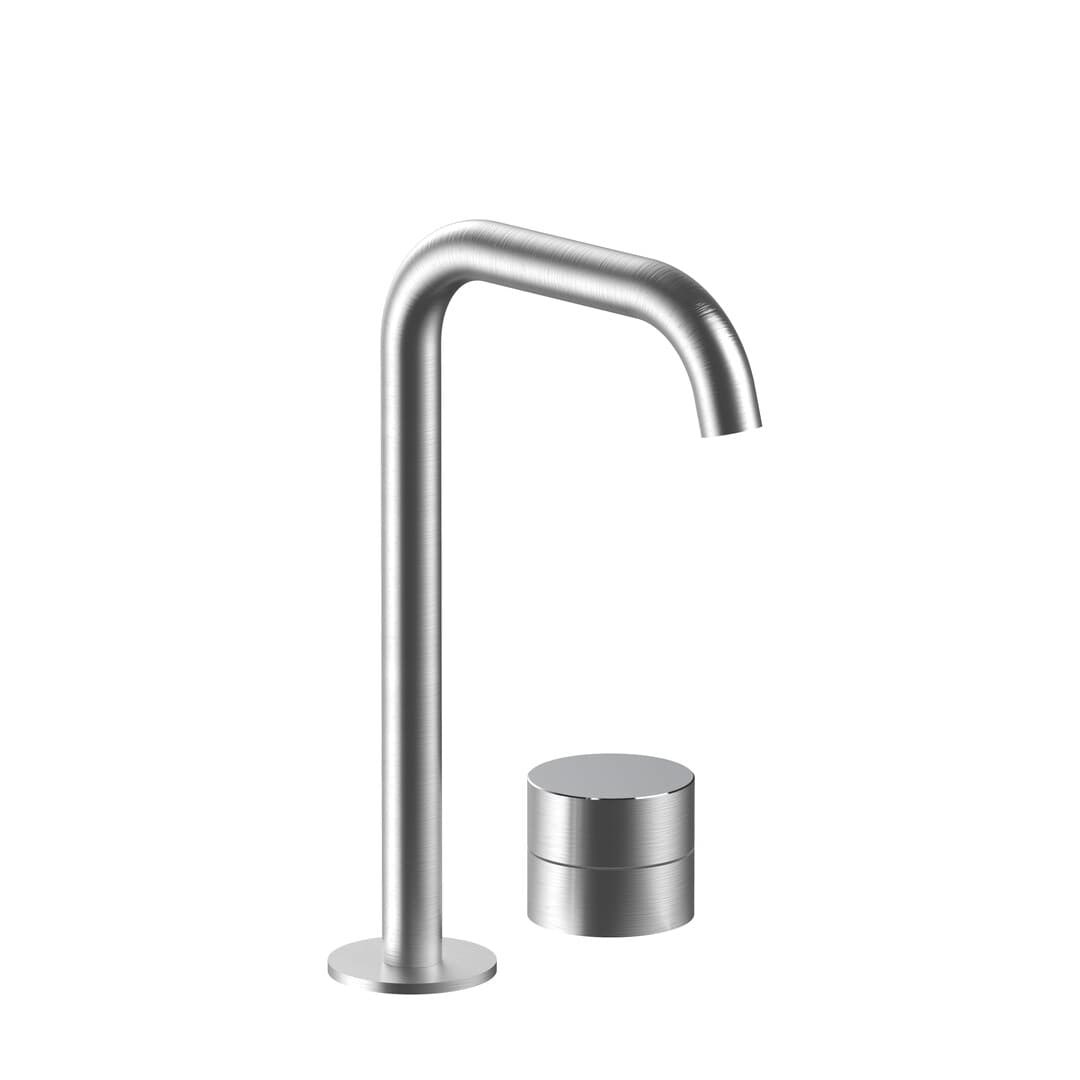 Fantini AC/ECLIPSE – Μπαταρία Νιπτήρα – Brushed Stainless Steel (4093L807W)