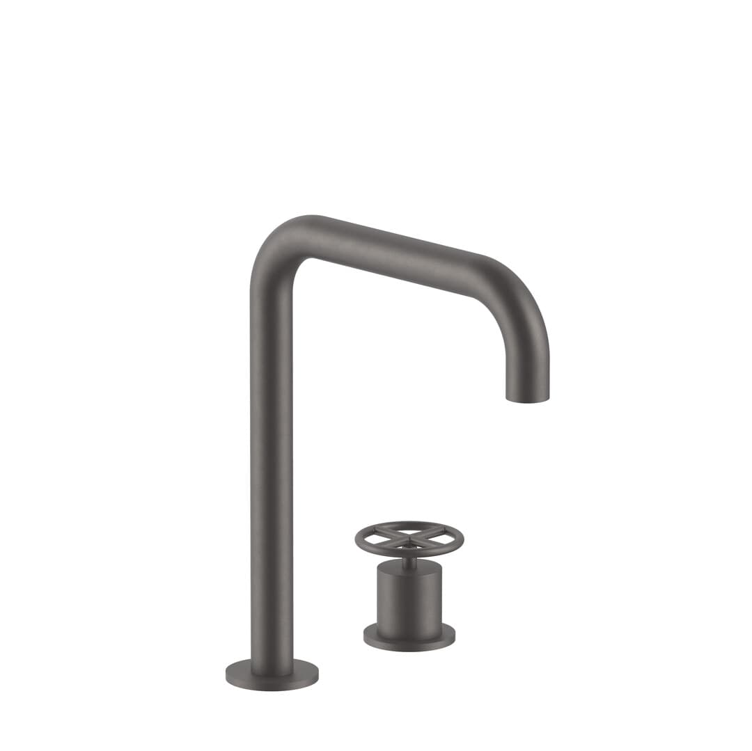 Fantini Fontane Bianche – Μπαταρία Νιπτήρα – Matt Gun Metal PVD (47P5P107W)
