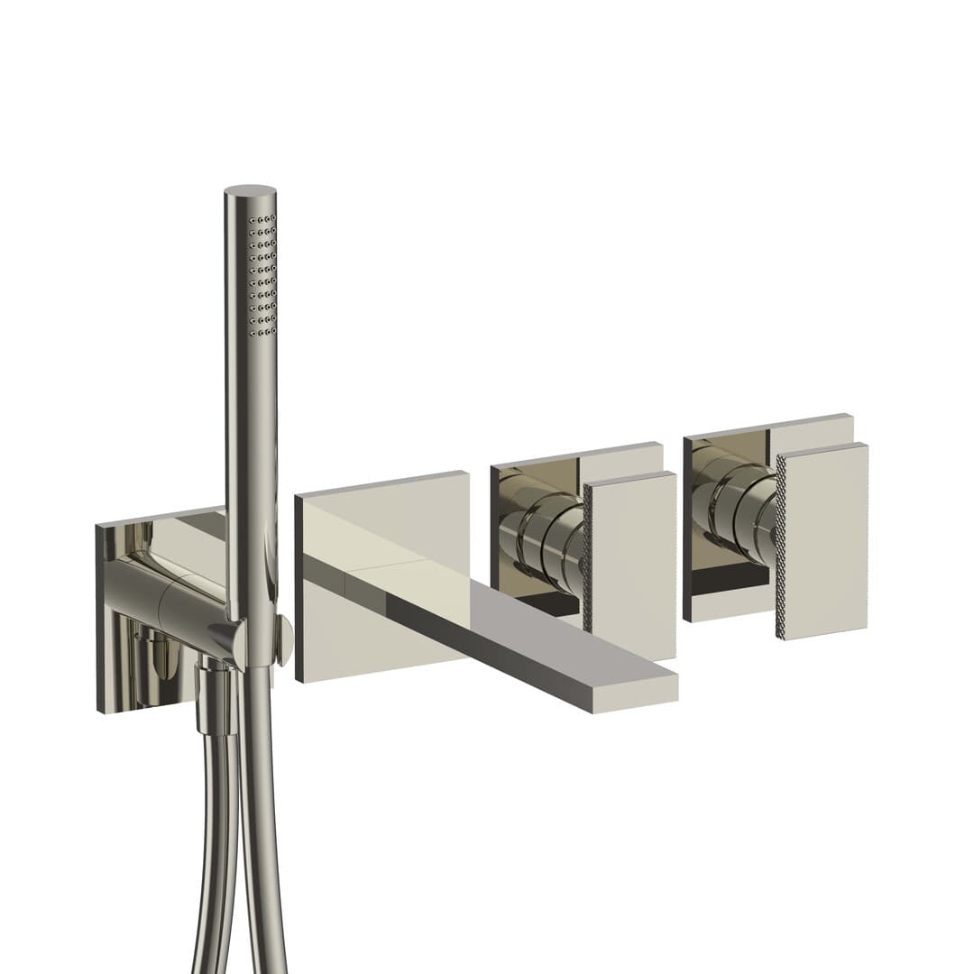 Fantini O-xy – Μπαταρία Λουτρού – Polished Nickel (4995P721B4400R021A)