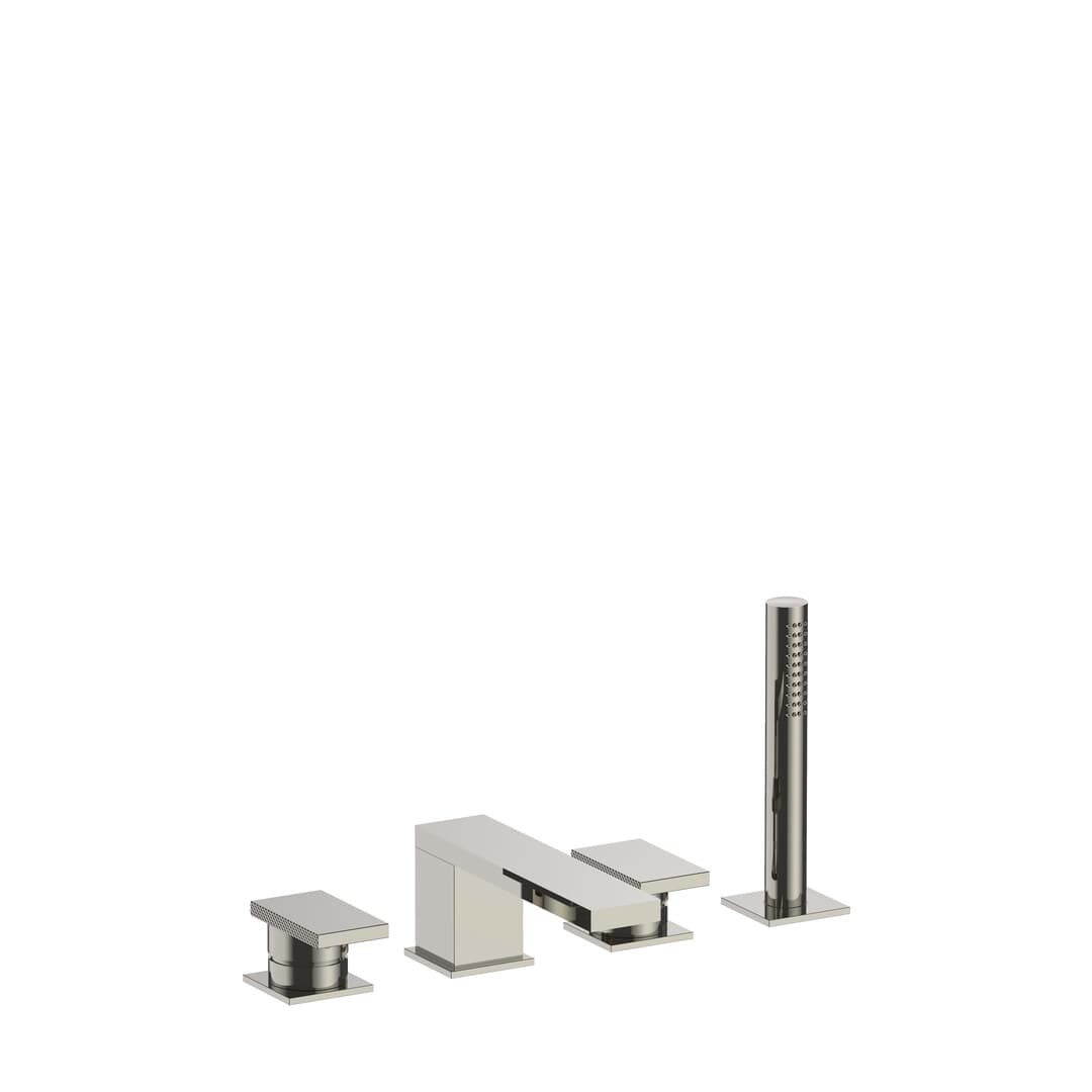 Fantini O-xy – Μπαταρία Λουτρού Πάγκου – Polished Nickel PVD (49P1P765)