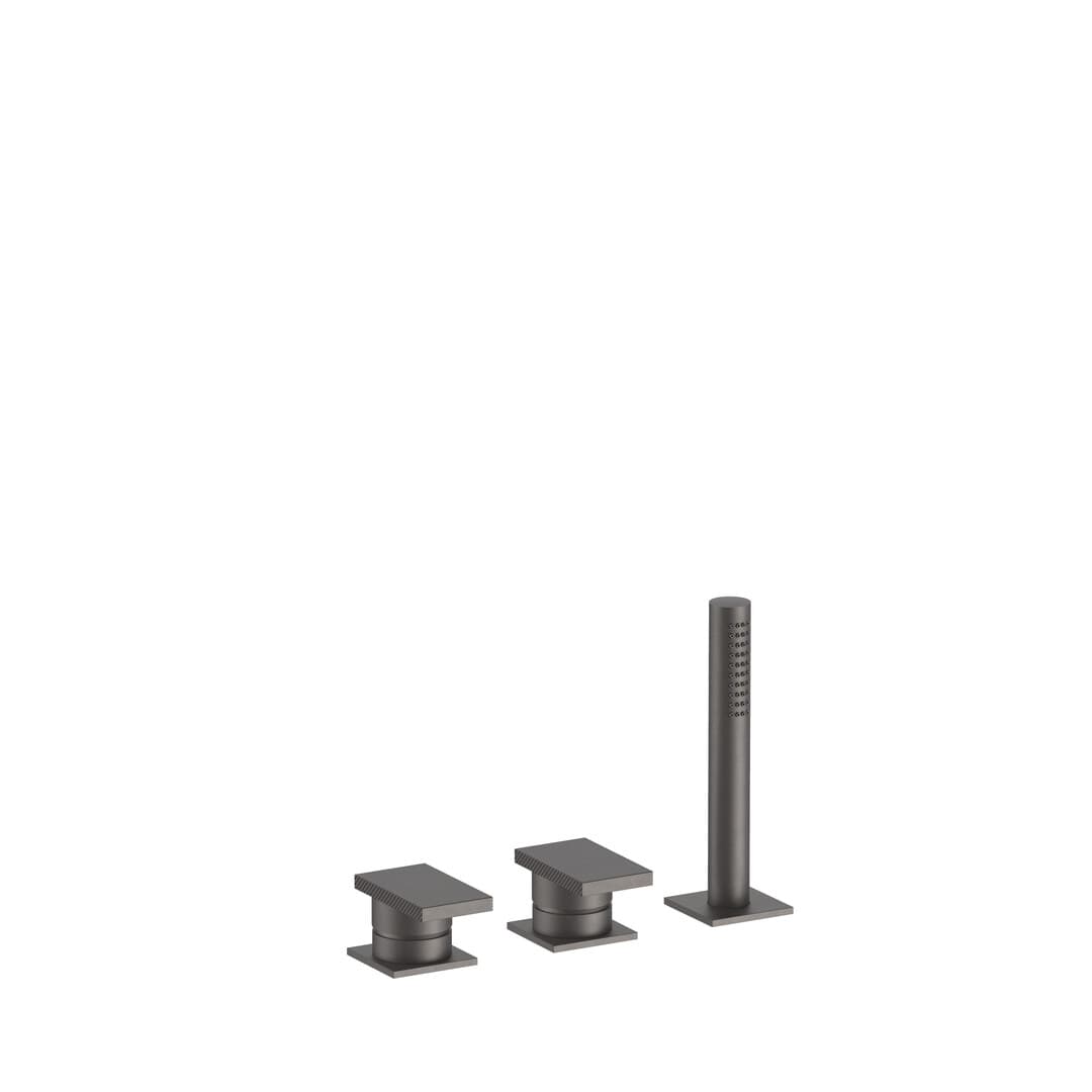 Fantini O-xy – Μπαταρία Λουτρού – Matt Gun Metal PVD (49P5P767)