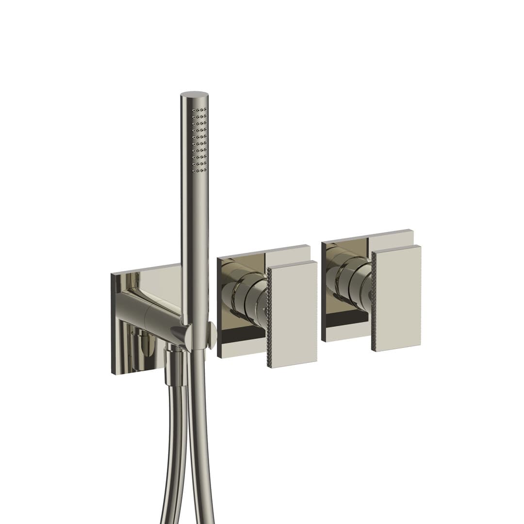 Fantini O-xy – Σετ Μπαταρίας Εντοιχισμού – Polished Nickel (4995P784B4400R084A)