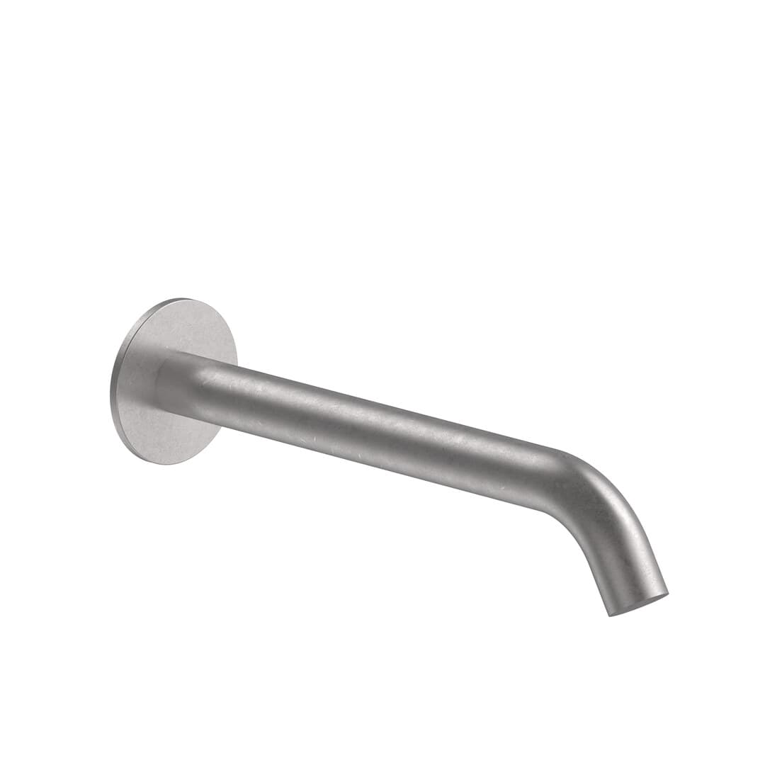 Fantini Nostromo Small – Μπαταρία Μπανιέρας Τοίχου – Raw Metal PVD (50Q88432)