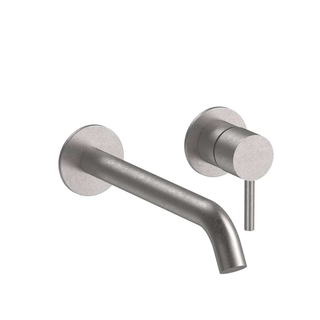 Fantini Nostromo – Μπαταρία Νιπτήρα Τοίχου – Raw Metal PVD (50Q8E809B)