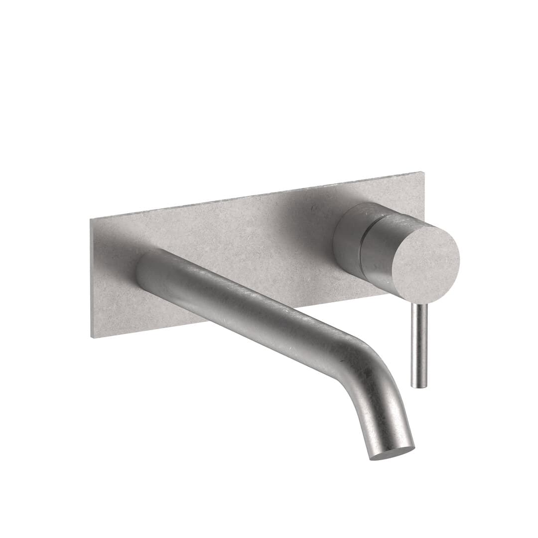 Fantini Nostromo – Μπαταρία Νιπτήρα Τοίχου – Raw Metal PVD (50Q8E810B)