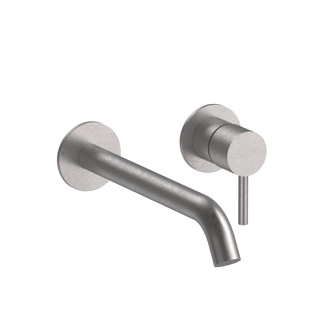 Fantini Nostromo – Μπαταρία Νιπτήρα Τοίχου – Raw Metal PVD (50Q8E812B)