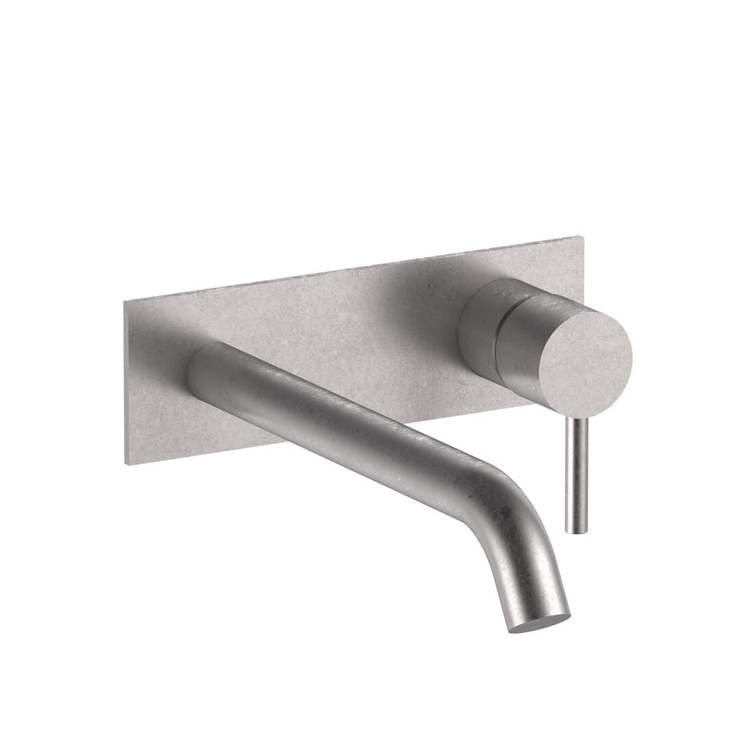 Fantini Nostromo – Μπαταρία Νιπτήρα Τοίχου – Brushed Stainless Steel (5093E813B)