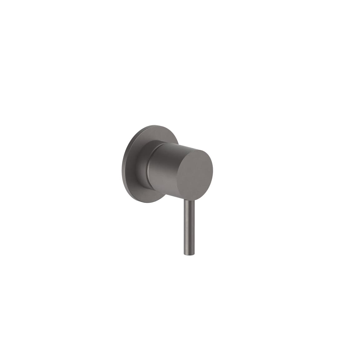 Fantini Nostromo – Μπαταρία Νιπτήρα Τοίχου – Matt Gun Metal PVD (50P5E863B)