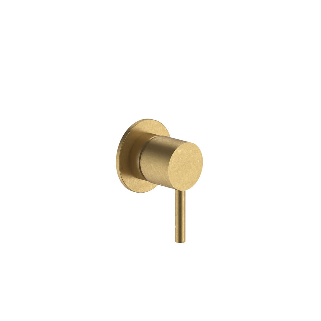 Fantini Nostromo – Μπαταρία Νιπτήρα Τοίχου – Pure Brass PVD (50Q7E863B)
