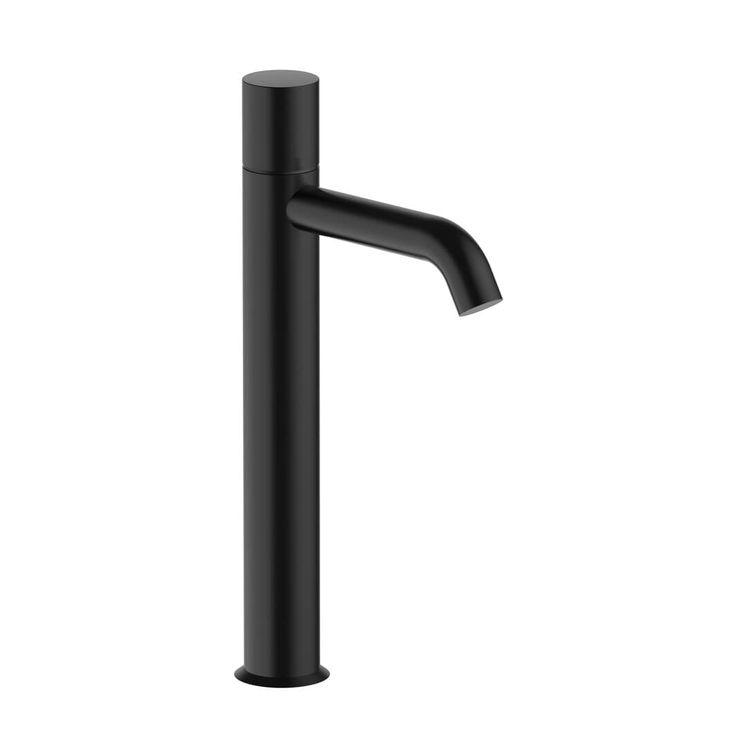 Fantini Nostromo – Μπαταρία Νιπτήρα Ψηλή – Matt Black (5013E906WF)