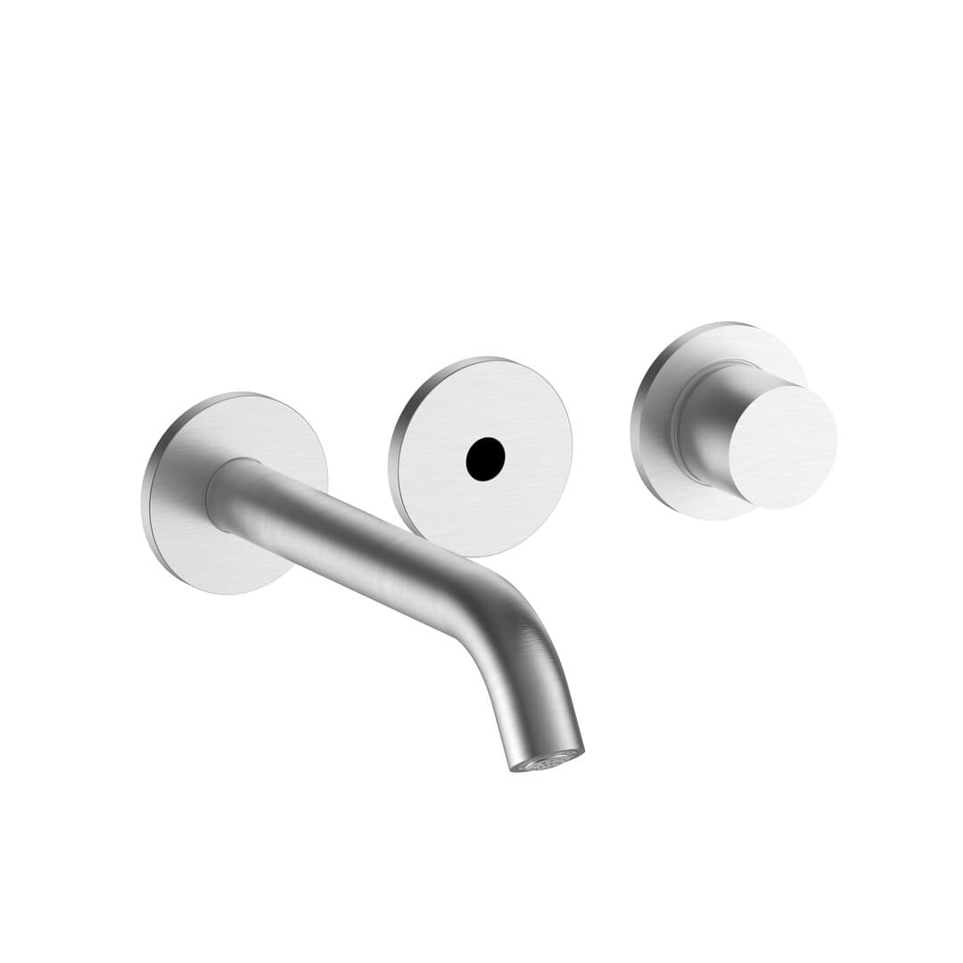 Fantini Nostromo – Μπαταρία Νιπτήρα – Brushed Stainless Steel (5093G311B)