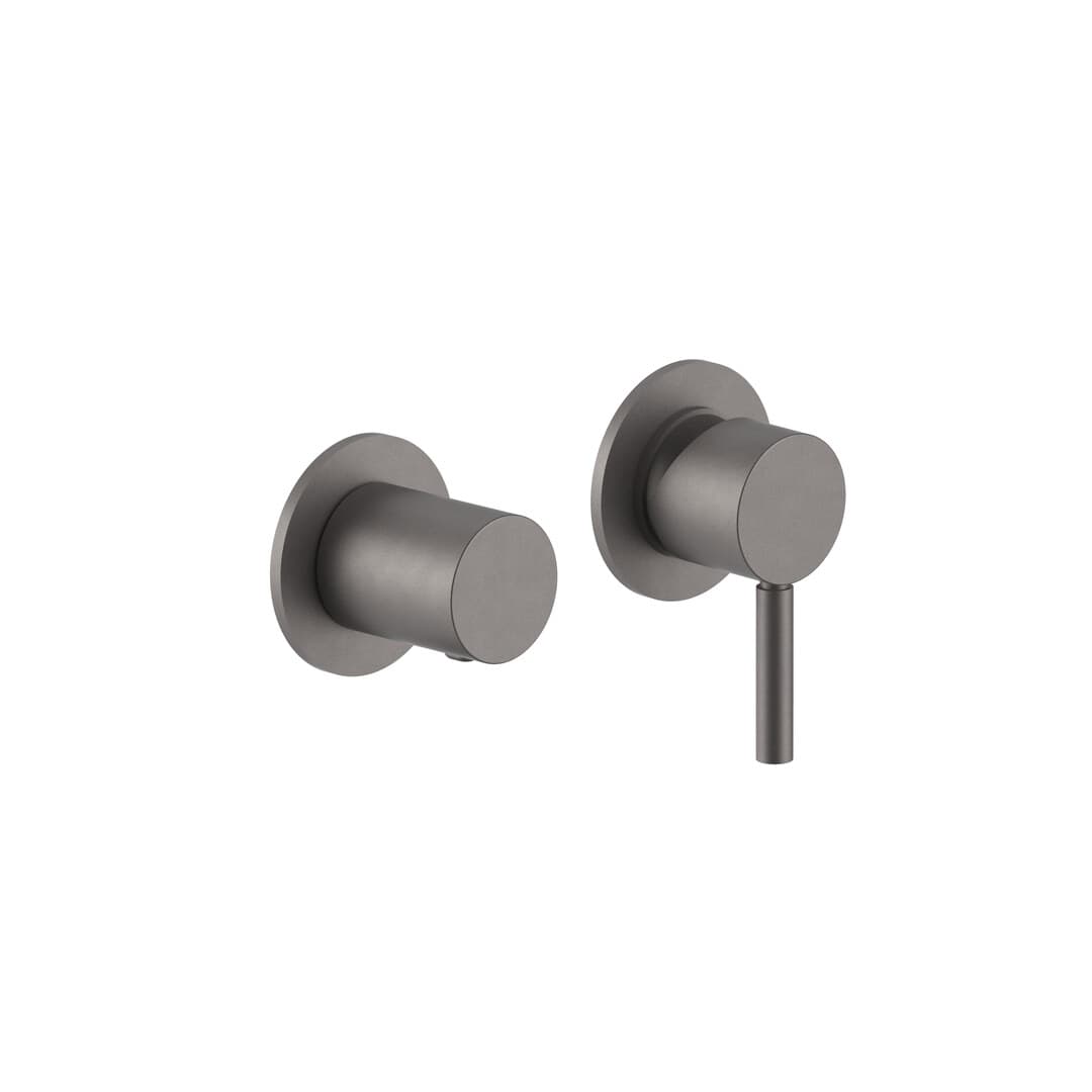 Fantini Nostromo – Μίκτης Ντους Εντοιχισμένος – Matt Gun Metal PVD (50P5G489B)